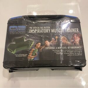 New Bas Rutten Inspiratory Respiratory O2 Muscle Training Device